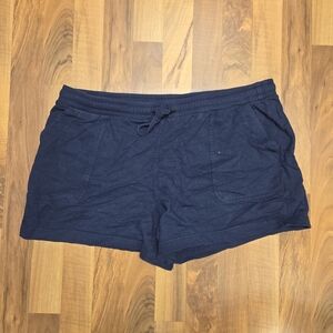 Blue comfy shorts